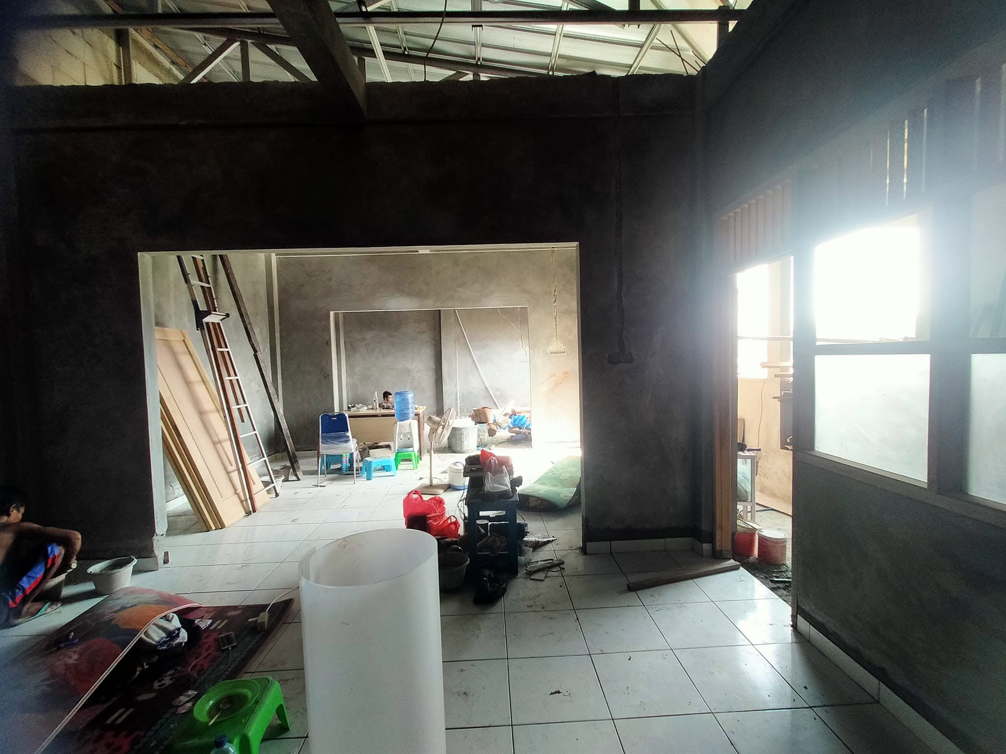 Proses Pembangunan Gedung 10